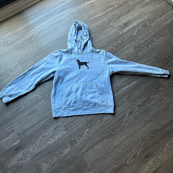 THE BLACK DOG Light Blue Women’s Sweatshirt Size Large ✨ - Picture 8 of 9